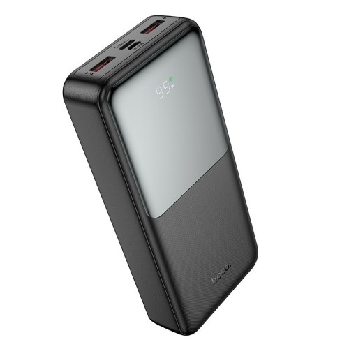 IŠORINĖ BATERIJA POWER BANK HOCO J136A 22.5W+PD20W 20000MAH JUODA IŠORINĖ BATERIJA POWER BANK HOCO J136A 22.5W+PD20W 20000MAH JUODA