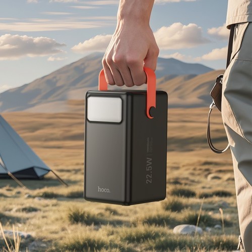 IŠORINĖ BATERIJA POWER BANK HOCO J142 22.5W+PD20W 100000MAH JUODA IŠORINĖ BATERIJA POWER BANK HOCO J142 22.5W+PD20W 100000MAH JUODA