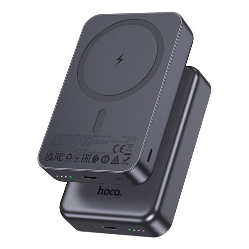 IŠORINĖ BATERIJA POWER BANK HOCO J160A PD20W MAGSAFE 10000MAH JUODA