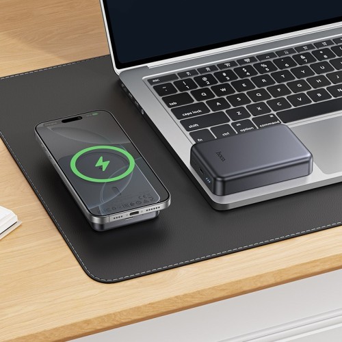 IŠORINĖ BATERIJA POWER BANK HOCO J160A PD20W MAGSAFE 10000MAH JUODA IŠORINĖ BATERIJA POWER BANK HOCO J160A PD20W MAGSAFE 10000MAH JUODA