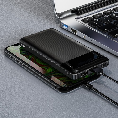 IŠORINĖ BATERIJA POWER BANK HOCO J72 10000MAH JUODA