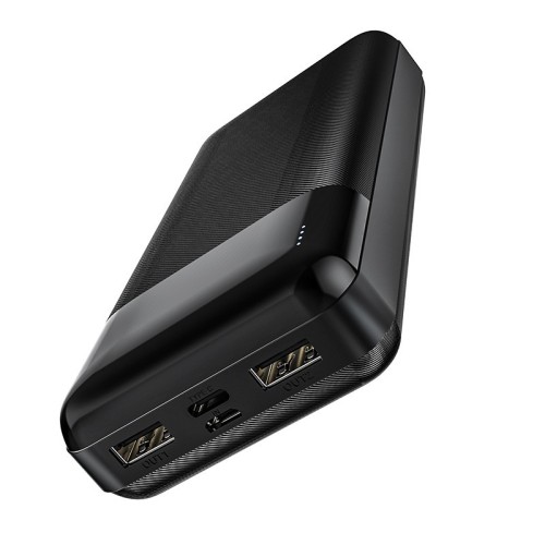 IŠORINĖ BATERIJA POWER BANK HOCO J72A 20000MAH JUODA