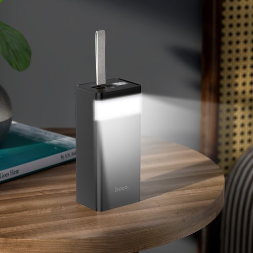 IŠORINĖ BATERIJA POWER BANK HOCO J86 22.5W QUICK CHARGE 3.0 40000MAH JUODA IŠORINĖ BATERIJA POWER BANK HOCO J86 22.5W QUICK CHARGE 3.0 40000MAH JUODA