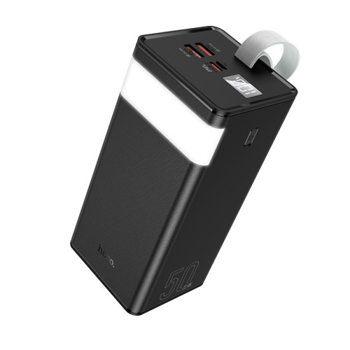 IŠORINĖ BATERIJA POWER BANK HOCO J86A 22.5W QUICK CHARGE 3.0 50000MAH JUODA