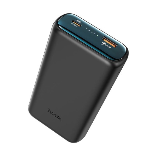 IŠORINĖ BATERIJA POWER BANK HOCO Q1A TYPE-C PD 20W+QUICK CHARGE 3.0 (3.0A) 20000MAH JUODAS