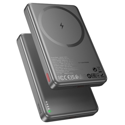 IŠORINĖ BATERIJA POWER BANK HOCO Q26A PD20W MAGSAFE 10000MAH JUODA