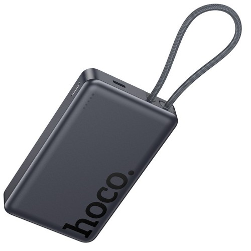 IŠORINĖ BATERIJA POWER BANK HOCO Q44 20W MAGSAFE 10000MAH JUODA IŠORINĖ BATERIJA POWER BANK HOCO Q44 20W MAGSAFE 10000MAH JUODA