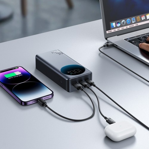 IŠORINĖ BATERIJA POWER BANK JOYROOM JR-PBF05 65W 30000MAH JUODA