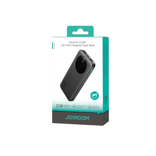 IŠORINĖ BATERIJA POWER BANK JOYROOM JR-PBF12 PRO 22.5W 10000MAH JUODA