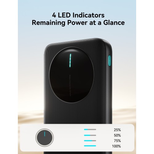IŠORINĖ BATERIJA POWER BANK JOYROOM JR-PBF12 PRO 22.5W 10000MAH JUODA