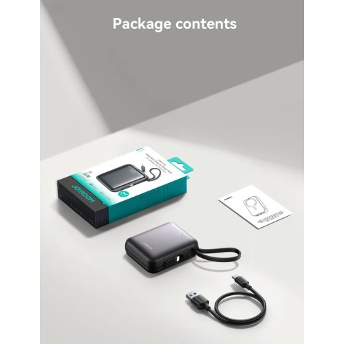 IŠORINĖ BATERIJA POWER BANK JOYROOM JR-PBF27 22.5W MINI 10000MAH JUODA