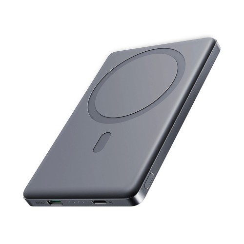 IŠORINĖ BATERIJA POWER BANK JOYROOM JR-PBM08 20W MAGNETIC WIRELESS 5000MAH SPACE GREY IŠORINĖ BATERIJA POWER BANK JOYROOM JR-PBM08 20W MAGNETIC WIRELESS 5000MAH SPACE GREY