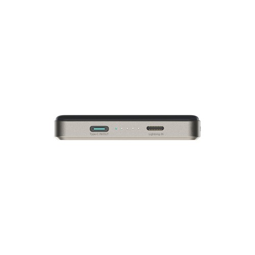 IŠORINĖ BATERIJA POWER BANK JOYROOM JR-PBM08 PRO 20W MAGNETIC WIRELESS 10000MAH NATURAL TITANIUM