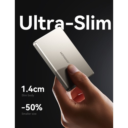 IŠORINĖ BATERIJA POWER BANK JOYROOM JR-PBM08 PRO 22.5W MAGSAFE 10000MAH NATURAL TITANIUM IŠORINĖ BATERIJA POWER BANK JOYROOM JR-PBM08 PRO 22.5W MAGSAFE 10000MAH NATURAL TITANIUM