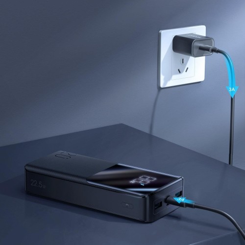 IŠORINĖ BATERIJA POWER BANK JOYROOM JR-QP192 22.5W 20000MAH JUODA IŠORINĖ BATERIJA POWER BANK JOYROOM JR-QP192 22.5W 20000MAH JUODA