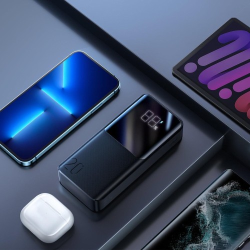 IŠORINĖ BATERIJA POWER BANK JOYROOM JR-QP192 22.5W 20000MAH JUODA IŠORINĖ BATERIJA POWER BANK JOYROOM JR-QP192 22.5W 20000MAH JUODA