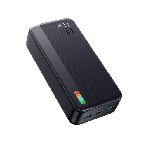 IŠORINĖ BATERIJA POWER BANK JOYROOM JR-T018 12W 30000MAH JUODA IŠORINĖ BATERIJA POWER BANK JOYROOM JR-T018 12W 30000MAH JUODA