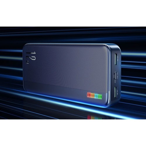 IŠORINĖ BATERIJA POWER BANK JOYROOM JR-T018 12W 30000MAH JUODA IŠORINĖ BATERIJA POWER BANK JOYROOM JR-T018 12W 30000MAH JUODA