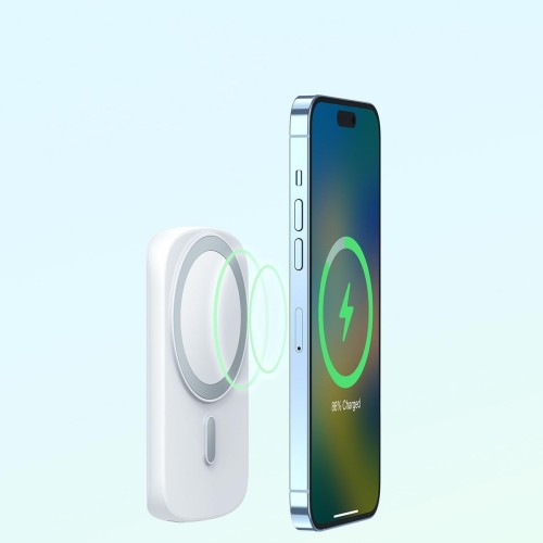 IŠORINĖ BATERIJA POWER BANK JOYROOM JR-W030 20W MAGNETIC WIRELESS 6000MAH JUODA IŠORINĖ BATERIJA POWER BANK JOYROOM JR-W030 20W MAGNETIC WIRELESS 6000MAH JUODA