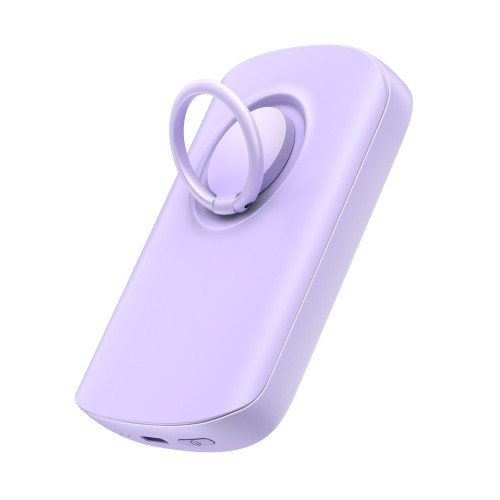 IŠORINĖ BATERIJA POWER BANK JOYROOM JR-W030 20W MAGNETIC WIRELESS 6000MAH VIOLETINĖ