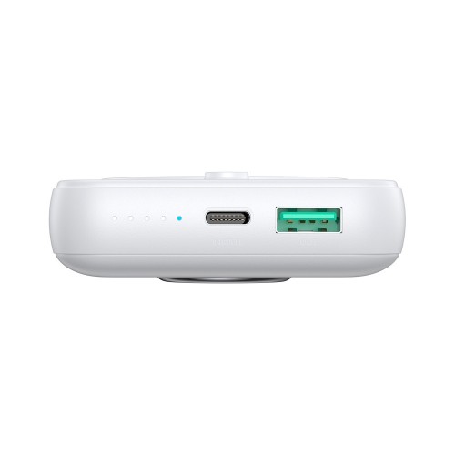 IŠORINĖ BATERIJA POWER BANK JOYROOM JR-W050 20W MAGNETIC WIRELESS 10000MAH BALTA IŠORINĖ BATERIJA POWER BANK JOYROOM JR-W050 20W MAGNETIC WIRELESS 10000MAH BALTA