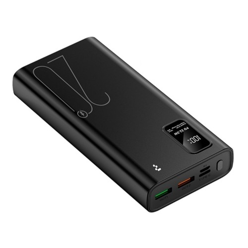 IŠORINĖ BATERIJA POWER BANK REACH RR-H33B 22.5W 20000MAH JUODA IŠORINĖ BATERIJA POWER BANK REACH RR-H33B 22.5W 20000MAH JUODA