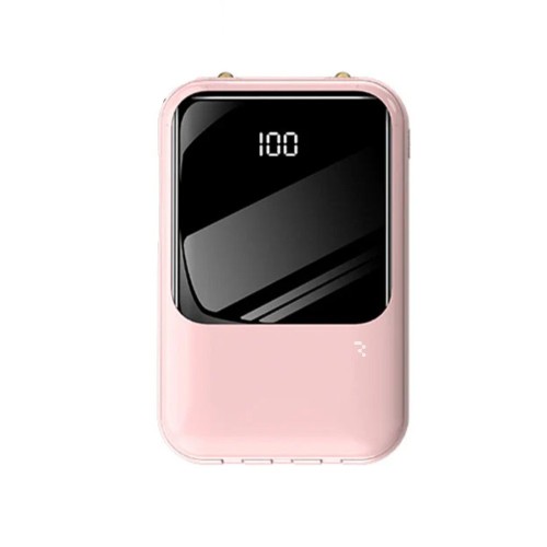 IŠORINĖ BATERIJA POWER BANK REACH RR-H726 10W 10000MAH ROŽINĖ IŠORINĖ BATERIJA POWER BANK REACH RR-H726 10W 10000MAH ROŽINĖ