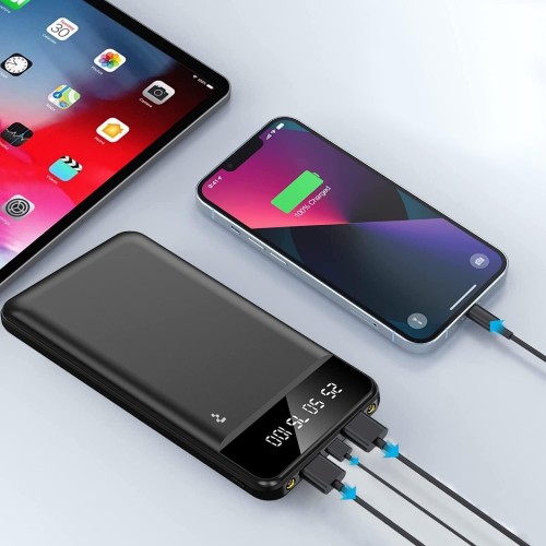 IŠORINĖ BATERIJA POWER BANK REACH RR-JP12 10W 20000MAH JUODA IŠORINĖ BATERIJA POWER BANK REACH RR-JP12 10W 20000MAH JUODA
