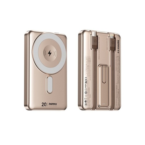 IŠORINĖ BATERIJA POWER BANK REMAX CX-2 15W MAGSAFE 10000MAH AUKSINĖ IŠORINĖ BATERIJA POWER BANK REMAX CX-2 15W MAGSAFE 10000MAH AUKSINĖ