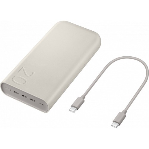 IŠORINĖ BATERIJA POWER BANK SAMSUNG EB-P4520XUEGEU PD45W 20000MAH RUSVA IŠORINĖ BATERIJA POWER BANK SAMSUNG EB-P4520XUEGEU PD45W 20000MAH RUSVA