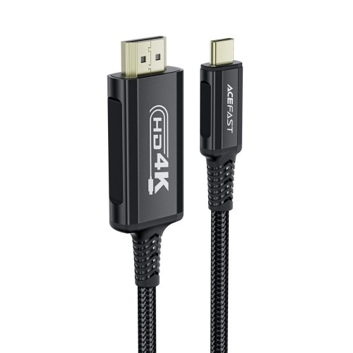 KABELIS ACEFAST C1-10 USB-C TO HDMI 1.8M JUODAS KABELIS ACEFAST C1-10 USB-C TO HDMI 1.8M JUODAS