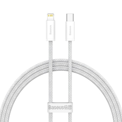 KABELIS BASEUS DYNAMIC IŠ TYPE-C Į LIGHTNING 20W 1.0M BALTAS CALD000002 KABELIS BASEUS DYNAMIC IŠ TYPE-C Į LIGHTNING 20W 1.0M BALTAS CALD000002