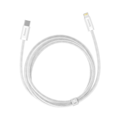 KABELIS BASEUS DYNAMIC IŠ TYPE-C Į LIGHTNING 20W 1.0M BALTAS CALD000002
