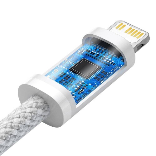 KABELIS BASEUS DYNAMIC IŠ TYPE-C Į LIGHTNING 20W 1.0M BALTAS CALD000002