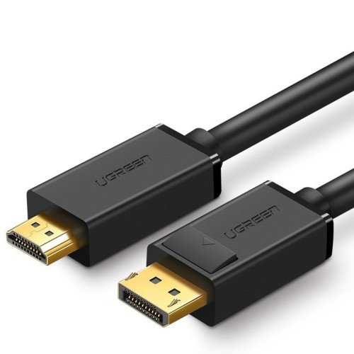 KABELIS UGREEN DP101 DISPLAYPORT TO HDMI 2.0M JUODAS KABELIS UGREEN DP101 DISPLAYPORT TO HDMI 2.0M JUODAS