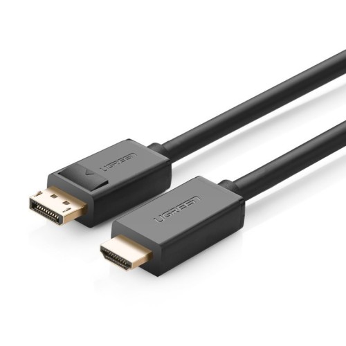 KABELIS UGREEN DP101 DISPLAYPORT TO HDMI 2.0M JUODAS KABELIS UGREEN DP101 DISPLAYPORT TO HDMI 2.0M JUODAS