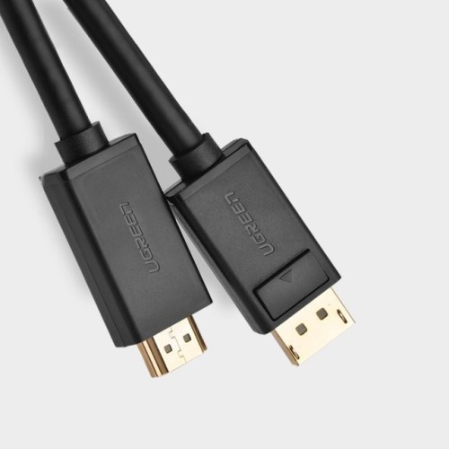 KABELIS UGREEN DP101 DISPLAYPORT TO HDMI 2.0M JUODAS KABELIS UGREEN DP101 DISPLAYPORT TO HDMI 2.0M JUODAS