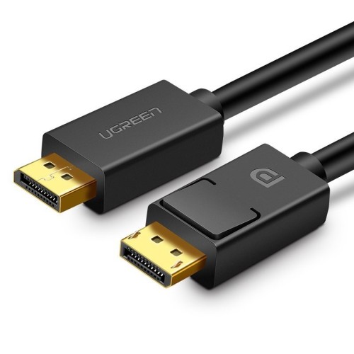 KABELIS UGREEN DP102 DISPLAYPORT TO DISPLAYPORT 1.0M JUODAS KABELIS UGREEN DP102 DISPLAYPORT TO DISPLAYPORT 1.0M JUODAS