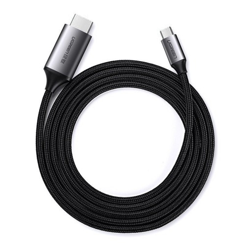 KABELIS UGREEN MM142 USB-C TO HDMI 1.5M JUODAS KABELIS UGREEN MM142 USB-C TO HDMI 1.5M JUODAS