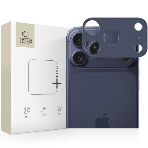 KAMEROS APSAUGA TECH-PROTECT CAMALLOY APPLE IPHONE 17 PRO MAX DEEP BLUE KAMEROS APSAUGA TECH-PROTECT CAMALLOY APPLE IPHONE 17 PRO MAX DEEP BLUE