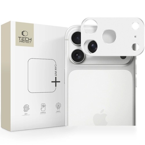 KAMEROS APSAUGA TECH-PROTECT CAMALLOY APPLE IPHONE 17 PRO SILVER KAMEROS APSAUGA TECH-PROTECT CAMALLOY APPLE IPHONE 17 PRO SILVER