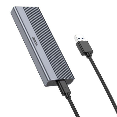 KIETOJO DISKO KORPUSAS HOCO HB47 M.2 SSD ENCLOSURE USB3.1/6GBPS KIETOJO DISKO KORPUSAS HOCO HB47 M.2 SSD ENCLOSURE USB3.1/6GBPS