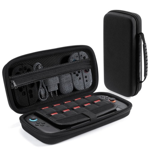 KREPŠYS DUX DUCIS HANDHELD STORAGE BAG NINTENDO SWITCH 2 JUODAS KREPŠYS DUX DUCIS HANDHELD STORAGE BAG NINTENDO SWITCH 2 JUODAS