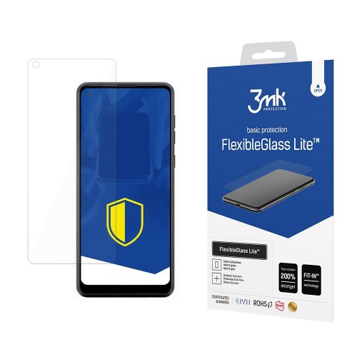 LCD APSAUGINĖ PLĖVELĖ 3MK FLEXIBLE GLASS LITE SAMSUNG A217 A21S