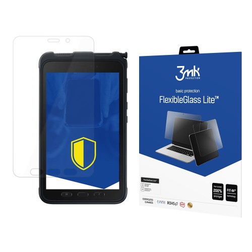 LCD APSAUGINĖ PLĖVELĖ 3MK FLEXIBLE GLASS LITE SAMSUNG TAB ACTIVE 3