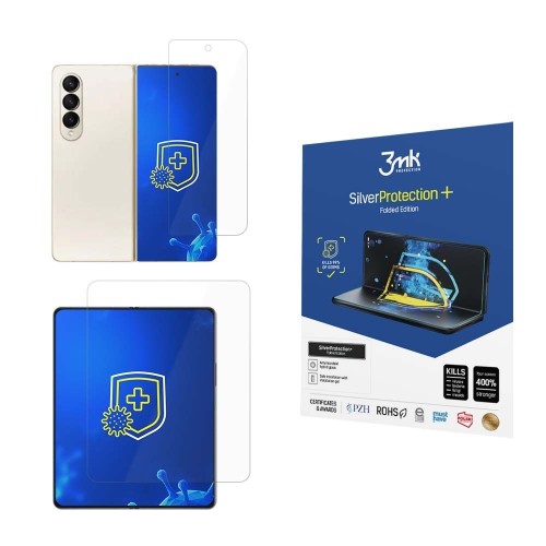 LCD APSAUGINĖ PLĖVELĖ 3MK SILVER PROTECTION+ FOLDED EDITION SAMSUNG F956 Z FOLD6