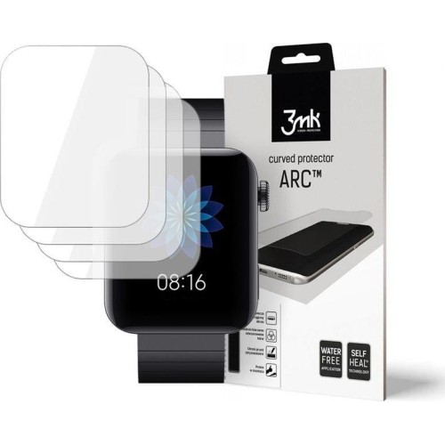 LCD APSAUGINĖ PLĖVELĖ 3MK WATCH ARC APPLE WATCH SE 44MM 3VNT