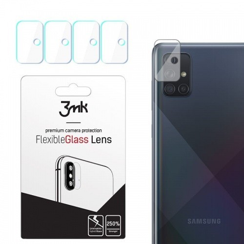 LCD APSAUGINĖ PLĖVELĖ KAMERAI 3MK FLEXIBLE GLASS LENS SAMSUNG S901 S22 5G