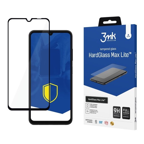 LCD APSAUGINIS STIKLIUKAS 3MK HARD GLASS MAX LITE SAMSUNG A125 A12/A326 A32 5G/M326 M32 5G