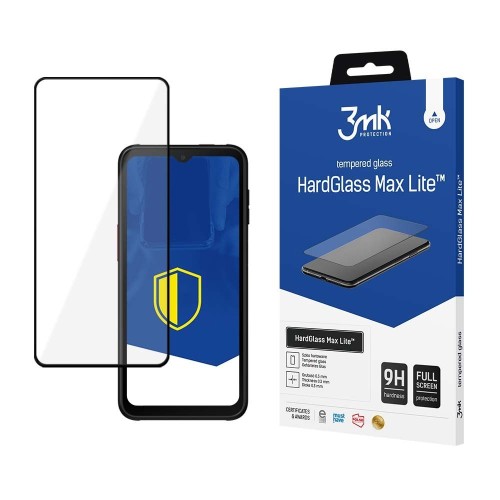 LCD APSAUGINIS STIKLIUKAS 3MK HARD GLASS MAX LITE SAMSUNG G556 XCOVER7 JUODAS